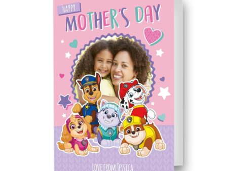 Paw Patrol Personalised Mother s Day Photo Card  Love From...  For Sale