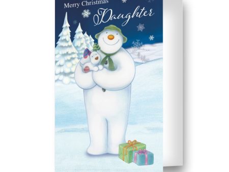 The Snowman Daughter Christmas Card Sale