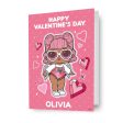 LOL Surprise Personalised  Galentine s  Valentine s Day Card Sale