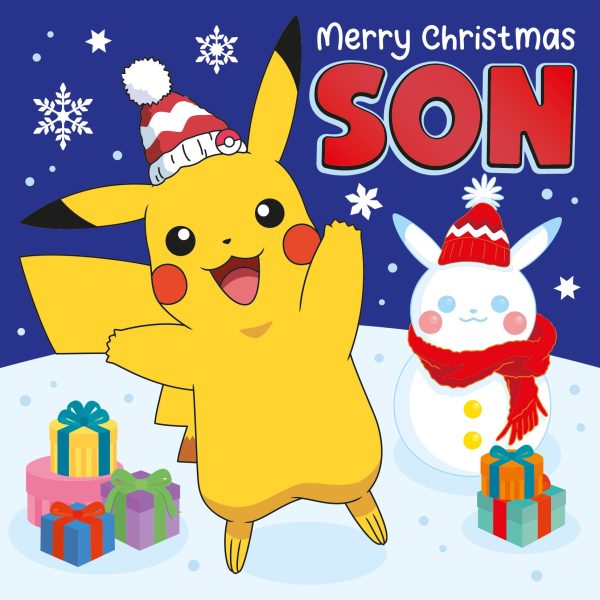 Pokemon Son Christmas Card Online Sale