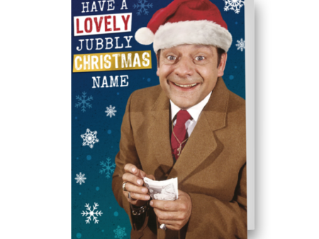 Only Fools and Horses Personalised  Lovely Jubbly  Christmas Card Online now