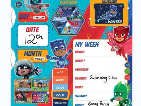 PJ Masks My First Activity Calendar Fashion