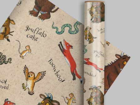 The Gruffalo 4m Roll Wrapping Paper For Discount