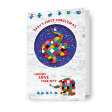 Elmer the Elephant Baby s 1st Christmas Card Online now