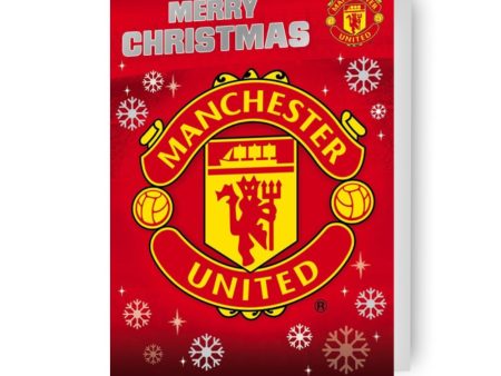 Manchester United FC Christmas Card For Discount