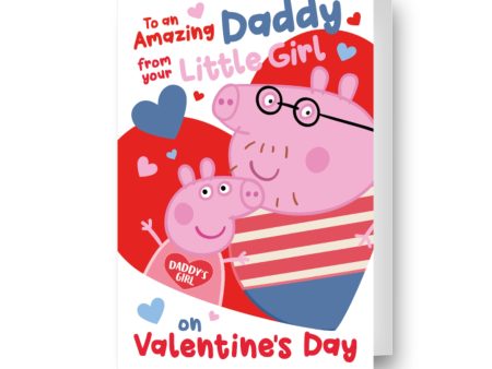 Peppa Pig  Amazing Daddy  Valentine s Day Card Sale