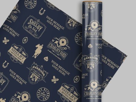 Peaky Blinders Personalised Wrapping Paper Online Sale