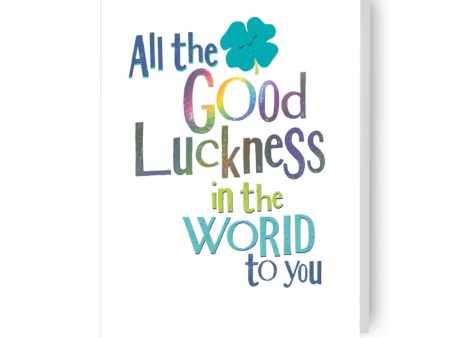 Brightside  All The Good Luckness In The World  Good Luck Card Sale