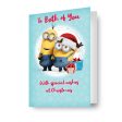 Despicable Me To Both Christmas Card For Cheap