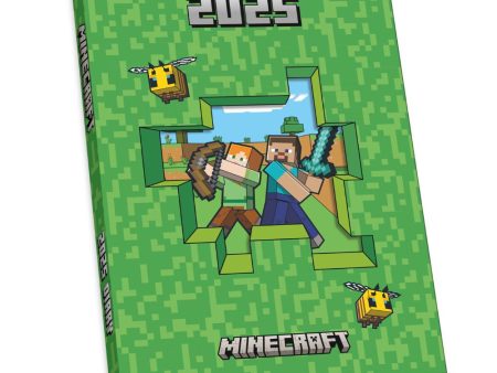 MINECRAFT 2025 A5 DIARY Supply