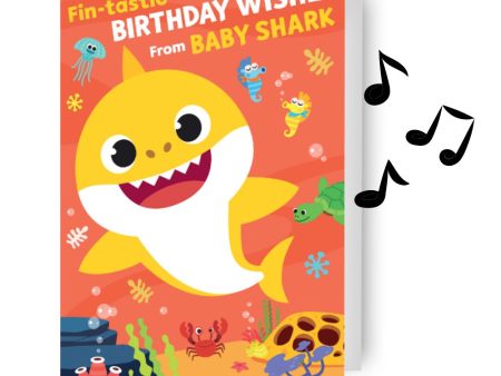 Baby Shark Birthday Sound Card Online now