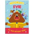 Hey Duggee Personalised  Hooray!  Birthday Card For Cheap