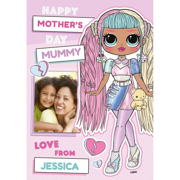 LOL Surprise Personalised Mother s Day Photo Card  Love From...  Sale