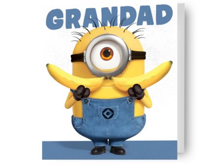 Despicable Me Minions  Grandad  Father s Day Card Online now