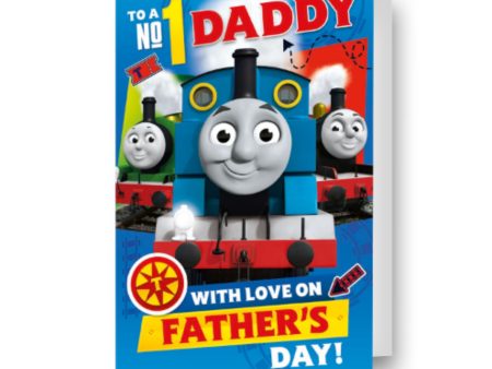 Thomas & Friends  No.1 Daddy  Father s Day Card Supply