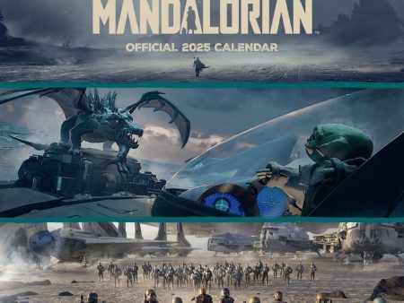 STAR WARS THE MANDALORIAN 2025 SQUARE CALENDAR For Discount