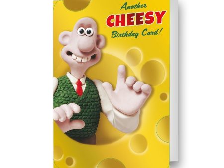 Wallace & Grommit  Cheesy  Birthday Card Cheap