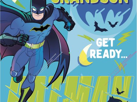 Batman Grandson Birthday Card For Cheap