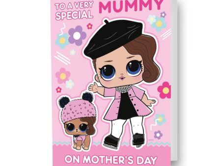 LOL Surprise Personalised  Special Mummy  Mother s Day Card For Sale