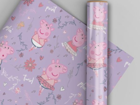 Peppa Pig 4m Roll Wrapping Paper Cheap