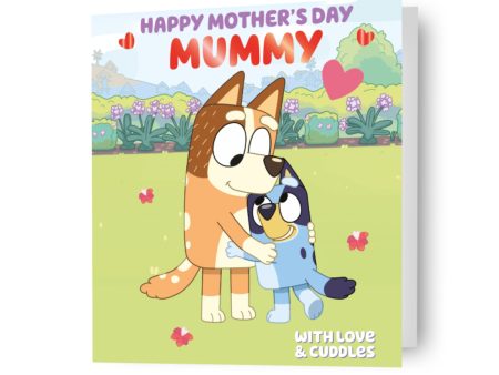 Bluey  With Love & Cuddles  Mother s Day Card For Cheap