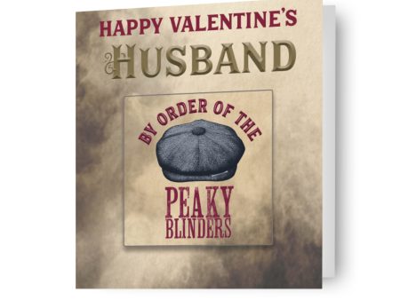 Peaky Blinders  Husband  Valentine s Day Card Online