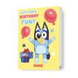 Bluey Personalised  Birthday Fun  Birthday Card Online now