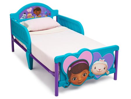 Doc McStuffins Plastic 3D Toddler Bed Sale