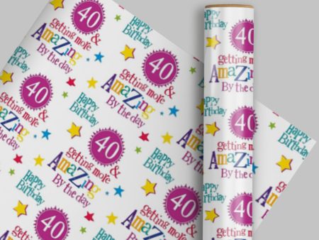 Brightside Personalised Wrapping Paper Supply