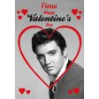 Elvis Personalised Red Heart Valentine s Day Card Online Sale