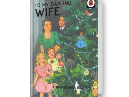 Ladybird Books  Darling Wife  Christmas Card Fashion