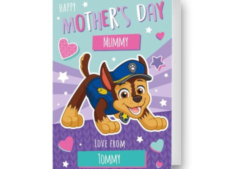 Paw Patrol Personalised  Mummy  Mother s Day Card Online now