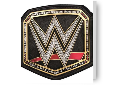 WWE  World Wrestling Belt  Birthday Card Fashion