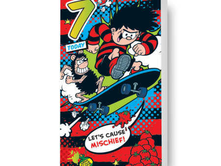 Beano Age 7 Birthday Card Hot on Sale