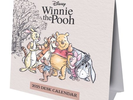 DISNEY WINNIE THE POOH 2025 DESK EASEL CALENDAR Online