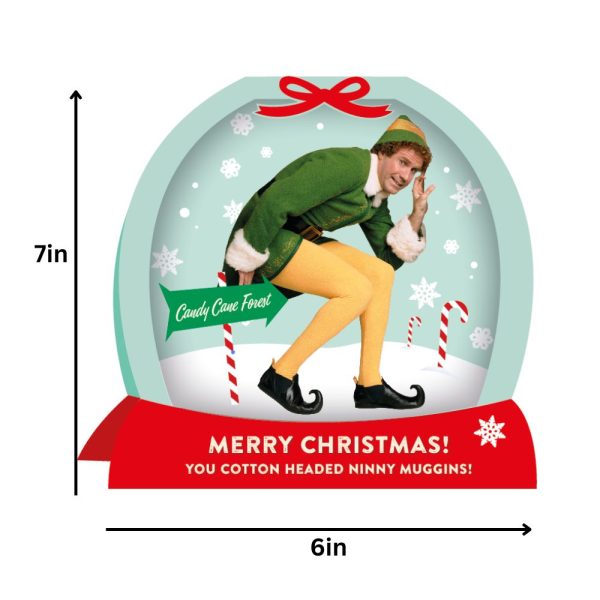 Elf Pop Up Snow Globe Christmas Card Online