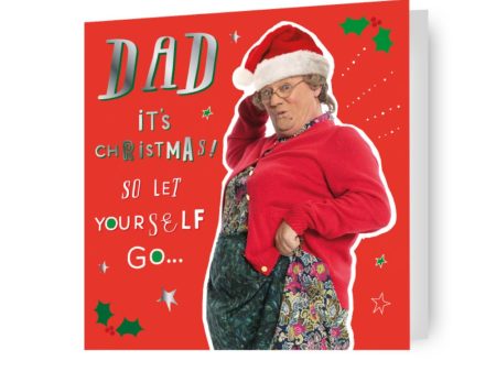 Mrs Brown s Boys Dad Christmas Card Sale