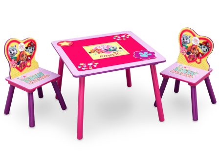 PAW Patrol, Skye & Everest Table & Chair Set with Storage Online Sale