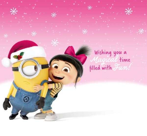 Despicable Me Minions  Granddaughter  Christmas Card Online Hot Sale