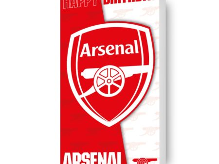 Arsenal FC Crest Generic Birthday Card For Sale