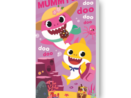 Baby Shark  Mummy Shark  Birthday Card For Sale