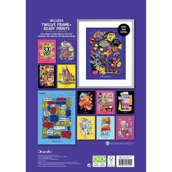 FRIENDS 2025 A3 DELUXE CALENDAR Discount