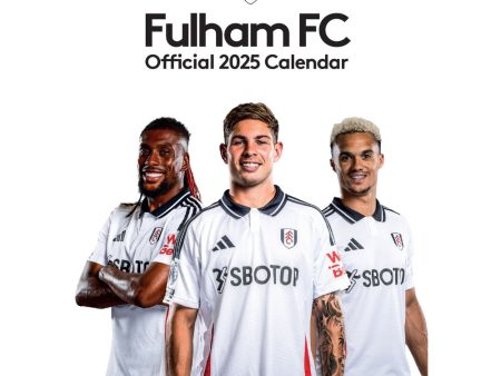 FULHAM FC 2025 A3 CALENDAR For Discount