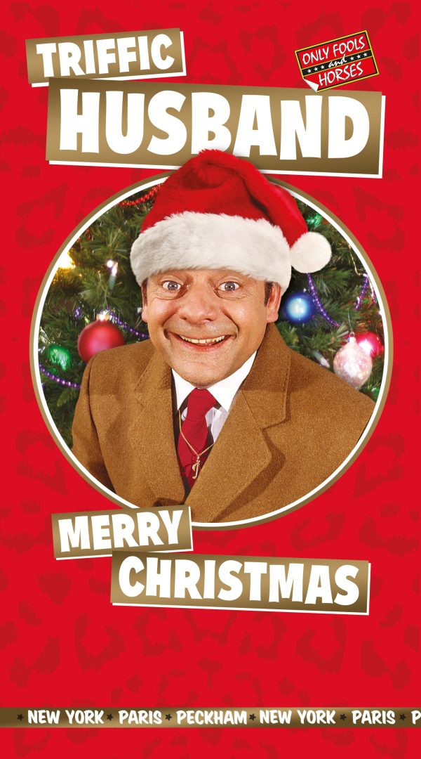 Only Fools and Horses Husband Christmas Card Online