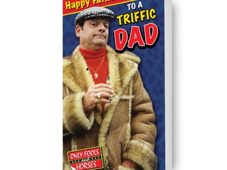 Only Fools and Horses  Triffic Dad  Father s Day Card Online Sale