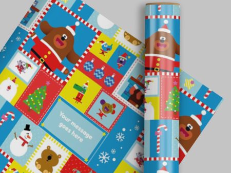 Hey Duggee Personalised Christmas Wrapping Paper For Sale