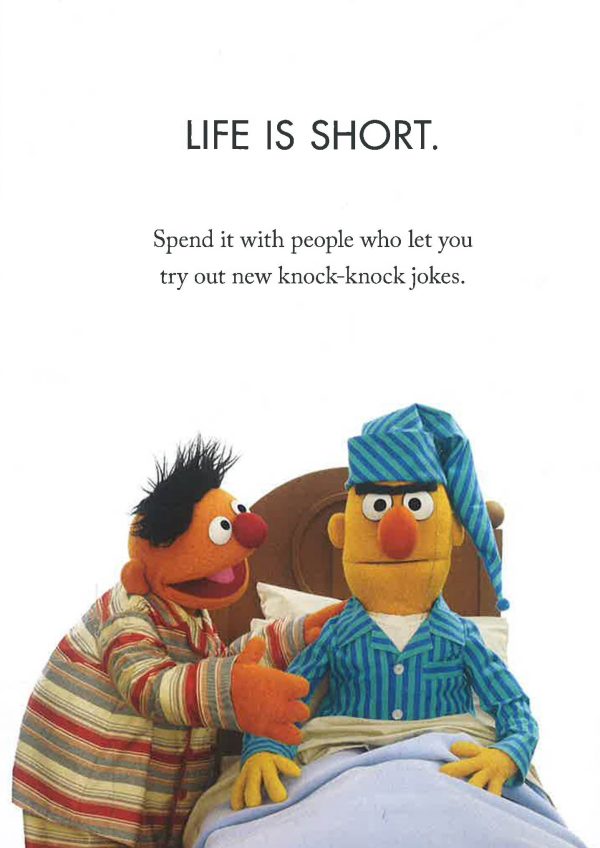 The Importance Of Being Ernie (And Bert): A Best Friends  Guide To Life Online