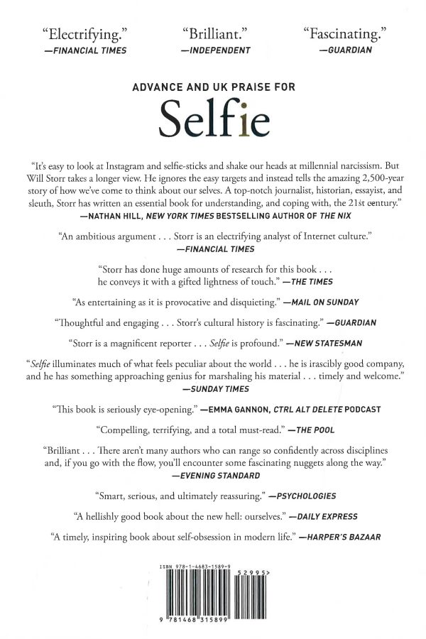 Selfie: How We Became So Self-Obsessed And What It S Doing To Us Sale