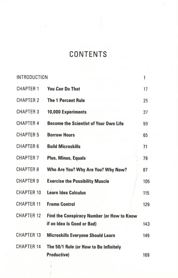 Skip The Line: The 10,000 Experiments Rule And Other Surprising Advice For Reaching Your Goals For Discount