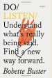 Do Listen: Understand What S Really Being Said. Find A New Way Forward. (Listening Book, Mindfulness Books, Self Growth Books) Hot on Sale